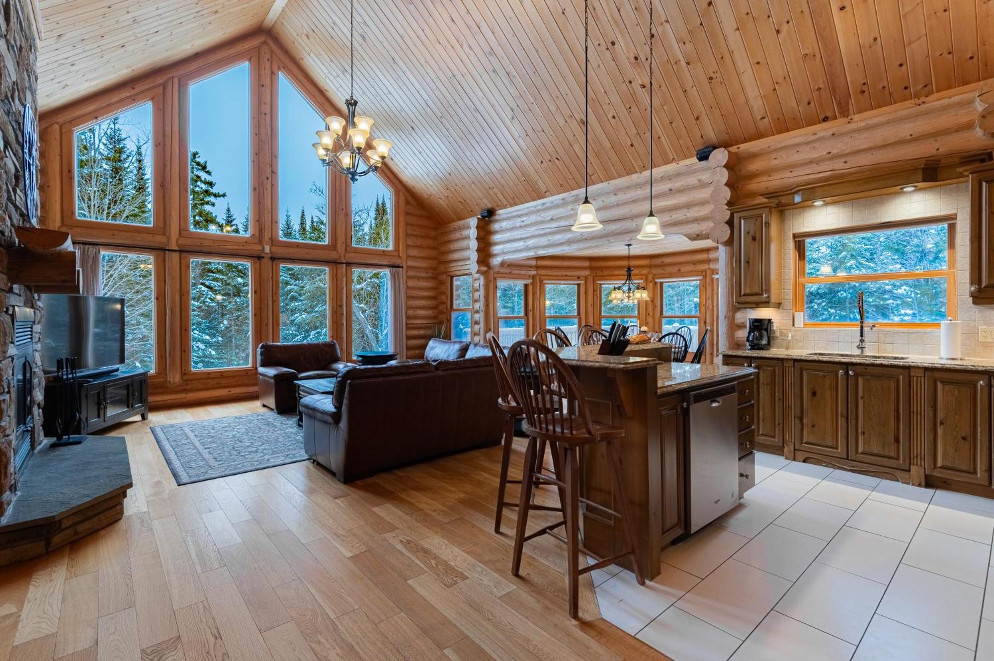 Fiddler Lake Resort Chalet 48 Deer Mille-Isles Exterior photo