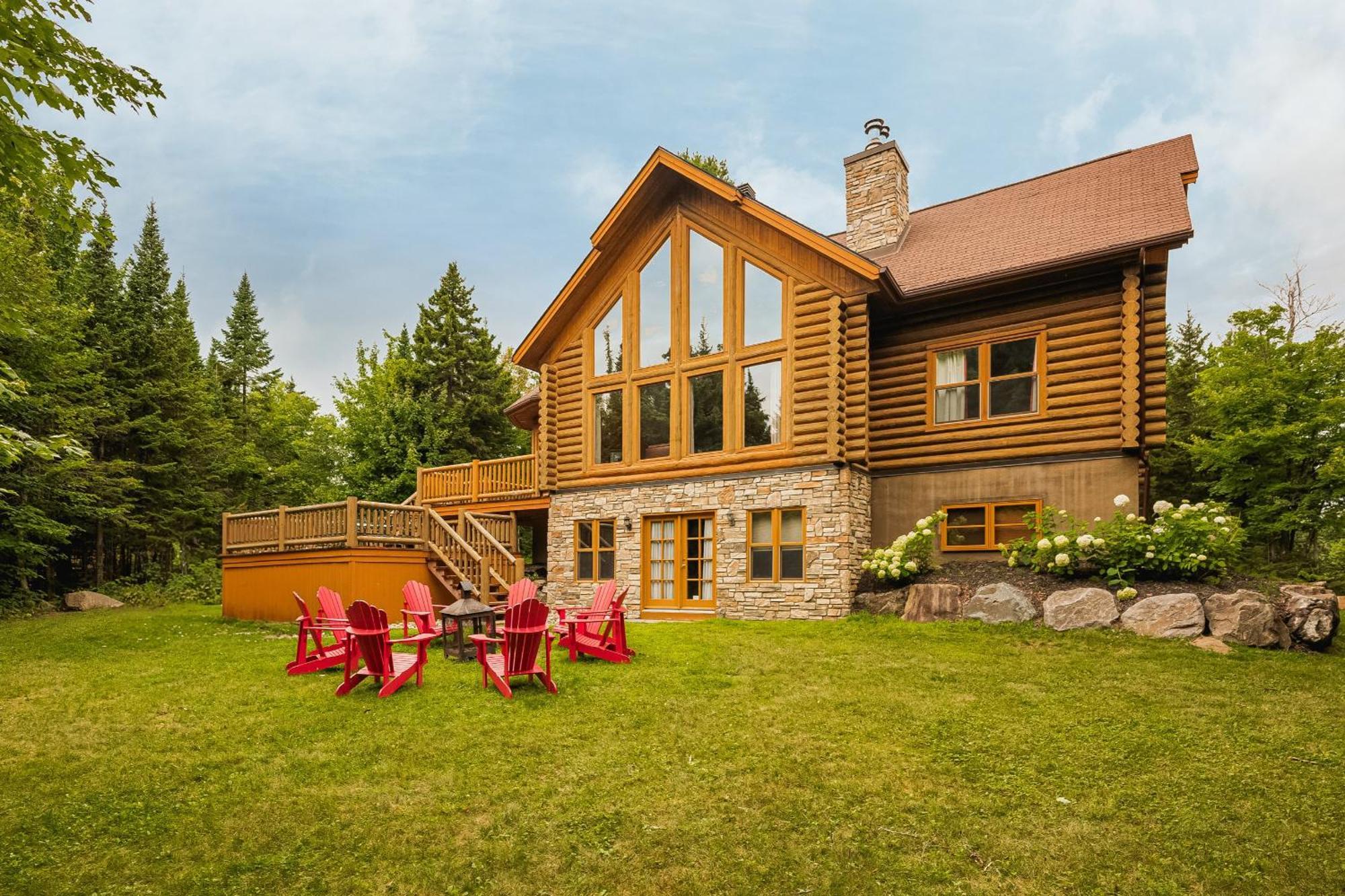 Fiddler Lake Resort Chalet 48 Deer Mille-Isles Exterior photo