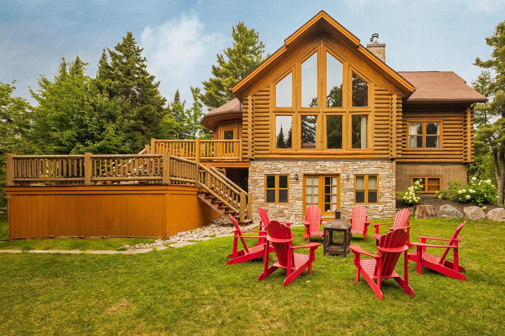 Fiddler Lake Resort Chalet 48 Deer Mille-Isles Exterior photo