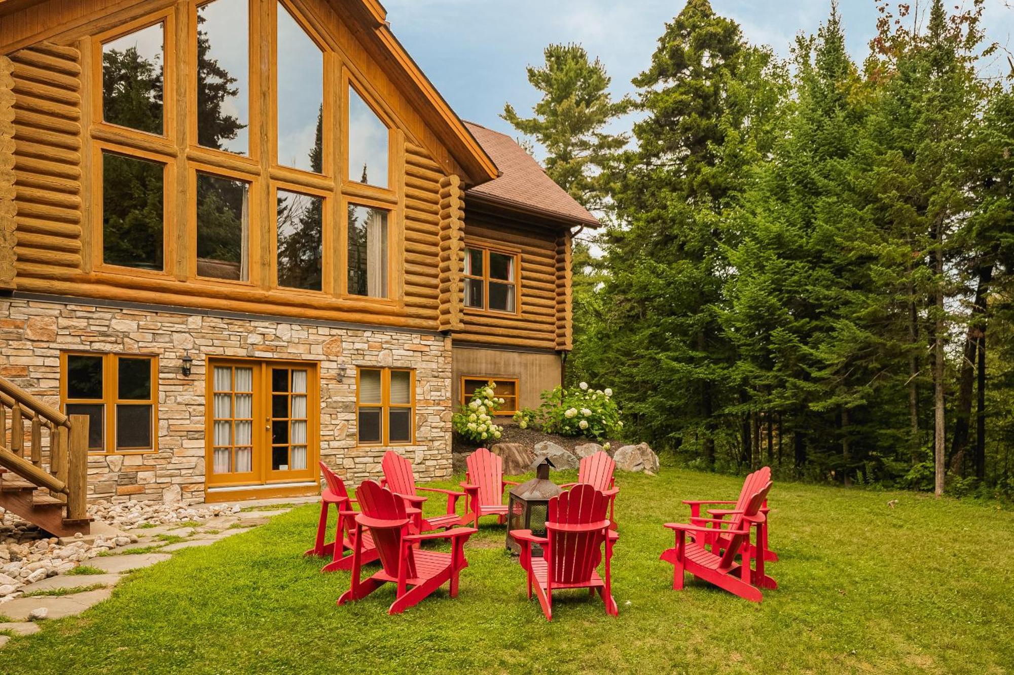 Fiddler Lake Resort Chalet 48 Deer Mille-Isles Exterior photo